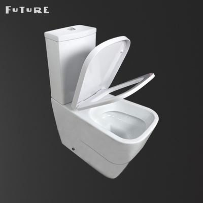 Two Piece Toilet Close Coupled Bathroom Toilet UK Market