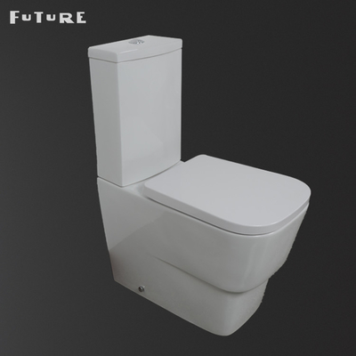 Two Piece Toilet Close Coupled Bathroom Toilet UK Market