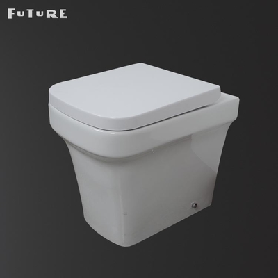 Modern Antibacterial Back To Wall Comfort Height Toilet Washdown Flushing