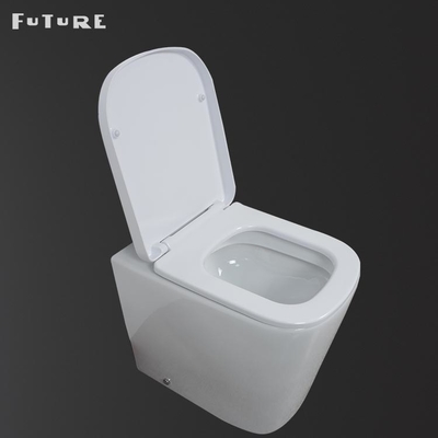 Gravity Flushing Bathroom Back To Wall Water Closet Ceramic Toilet BTW920