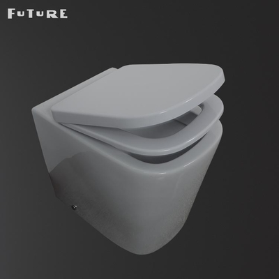 Gravity Flushing Bathroom Back To Wall Water Closet Ceramic Toilet BTW920