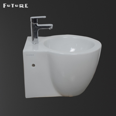 Wear Resistance Bathroom Bidet Wall Mounted H320mm Eco Friendly