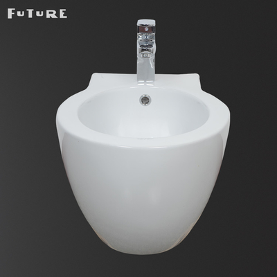 Wear Resistance Bathroom Bidet Wall Mounted H320mm Eco Friendly