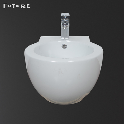 Gravity Flushing Back To Wall Bidet