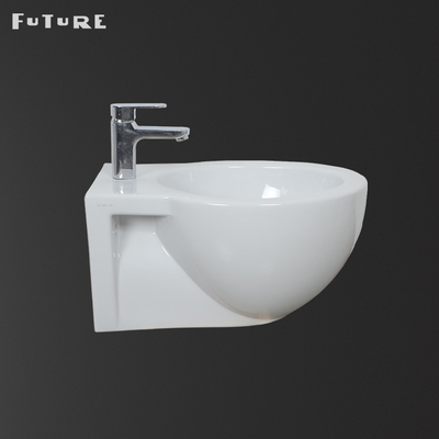 Gravity Flushing Back To Wall Bidet
