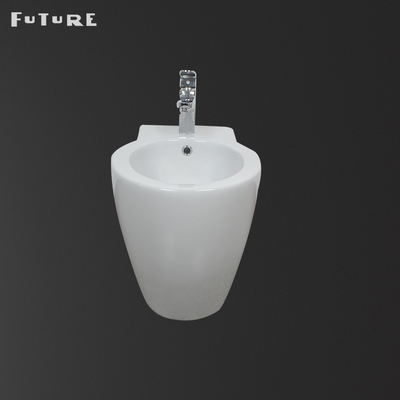 Modern P Trap Bathroom Bidet Wall Mounted 410mm High Long Service Life