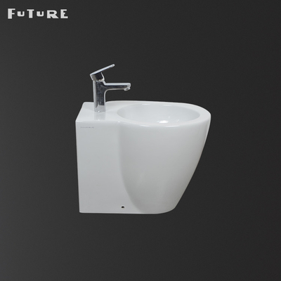 Modern P Trap Bathroom Bidet Wall Mounted 410mm High Long Service Life