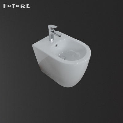 Easy To Clean Wall Hung Bidet Dual Flush 3L / 6L Washroom Bidet
