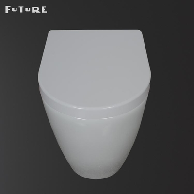 ISO9001 One Piece Smart Toilet Ideal Standard Btw Wc Pan 610*357*400MM