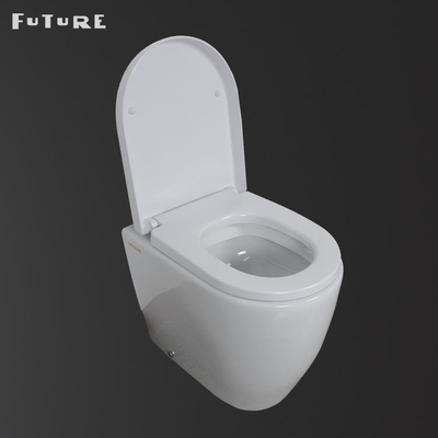 ISO9001 One Piece Smart Toilet Ideal Standard Btw Wc Pan 610*357*400MM