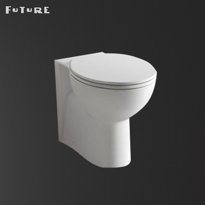 Dual Flush 3L 6L Compact Back To Wall Wc Rimless Btw Toilet Floor Mounted