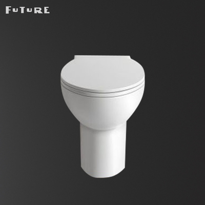 Dual Flush 3L 6L Compact Back To Wall Wc Rimless Btw Toilet Floor Mounted