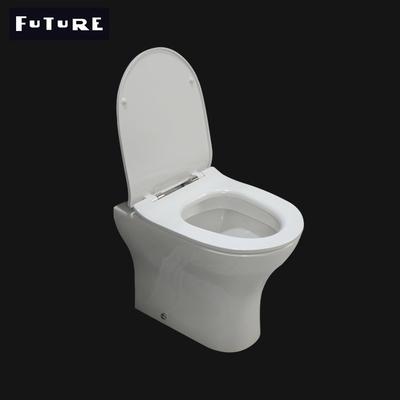 Ceramic Short Projection Back To Wall Toilet 460mm Bathroom One Piece WC