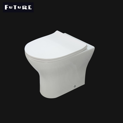 Ceramic Short Projection Back To Wall Toilet 460mm Bathroom One Piece WC