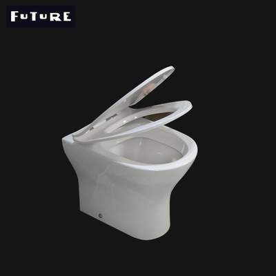 Ceramic Short Projection Back To Wall Toilet 460mm Bathroom One Piece WC