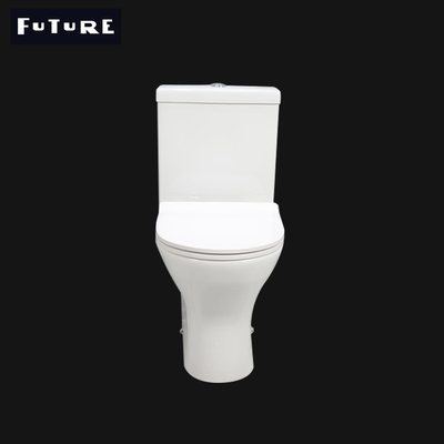 Ceramic Elongated Comfort Height Rimless Toilet Dual Flush 3L 6L