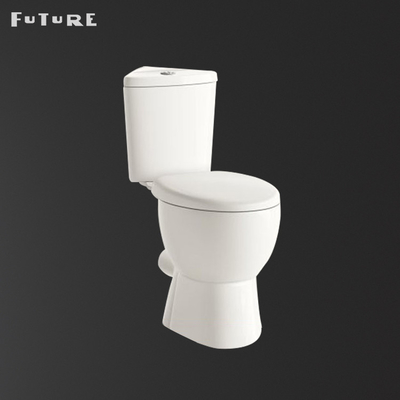 ISO9001 Short Projection Corner Toilet Corner Water Closet Dual Flush Buttons