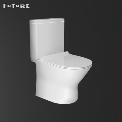 Silent Close Coupled Bathroom Toilet Fully Shrouded Wc 630*350*830mm