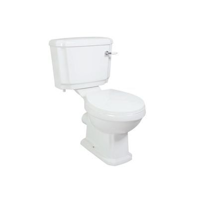 Upper Pressing Two End Type Close Coupled Bathroom Toilet Pan UPC Certificate