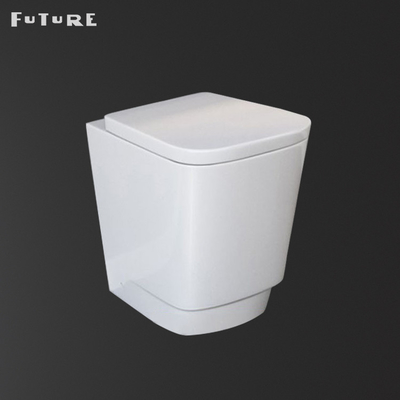 350mm Width Back To Wall Comfort Height Toilet 3L 6L Single Piece Commode