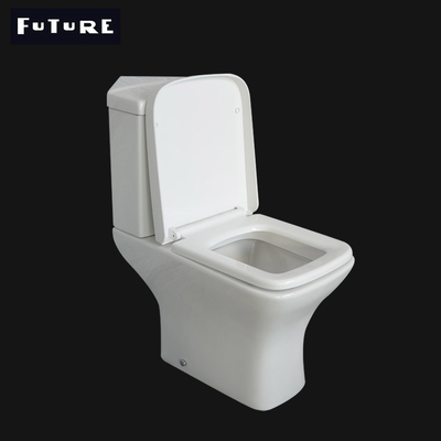 Efficient Flushing Rimless Close Coupled Corner Toilets For Small Bathrooms