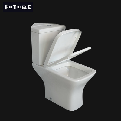 Efficient Flushing Rimless Close Coupled Corner Toilets For Small Bathrooms
