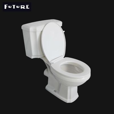 Ceramic Sanitary Ware Close Coupled Bathroom Toilet 3L 6L Concealed Water Tank