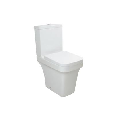 Eco Friendly Double Flushing Close Coupled Bathroom Toilet 2 Piece Wc