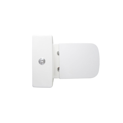 Anti Fouling Glazed Rectangle Two Piece Water Closet Scratch Resistant