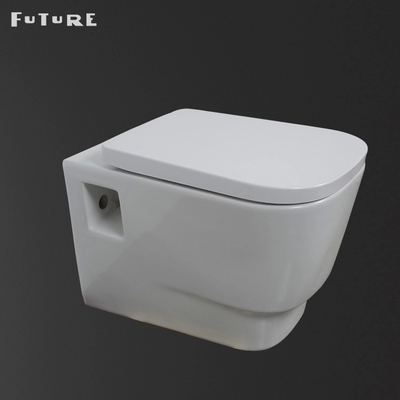 Compact 350mm Residential Wall Hung Commode Wall Hanging Wc Sapce Saving