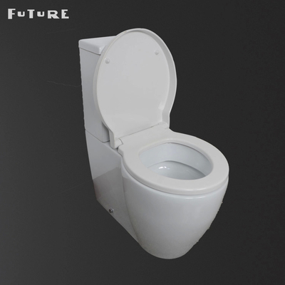 ISO9001 3L 6L Dual Flush Modern Close Coupled Toilet Ceramic Water Closet Anti Aging