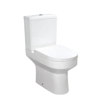 antiwear Two Piece Contemporary Close Coupled Toilet Elongated  Auto Deodorization