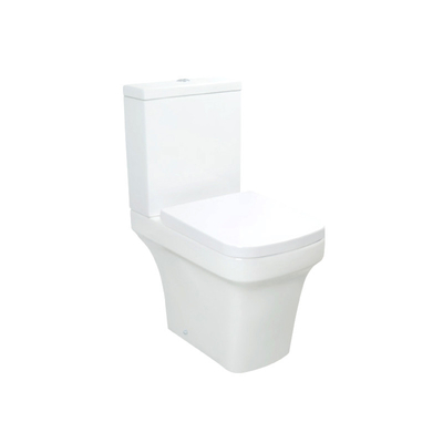 Upc Certified White Close Coupled Bathroom Toilet Elongated Bowl