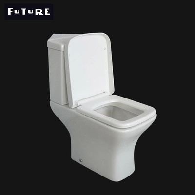 Space saving Ideal Standard Close Coupled Toilet Washdown Water Closet ISO9001