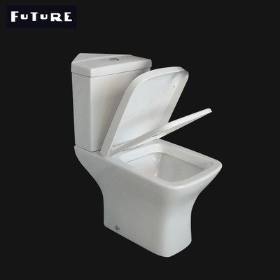 Space saving Ideal Standard Close Coupled Toilet Washdown Water Closet ISO9001