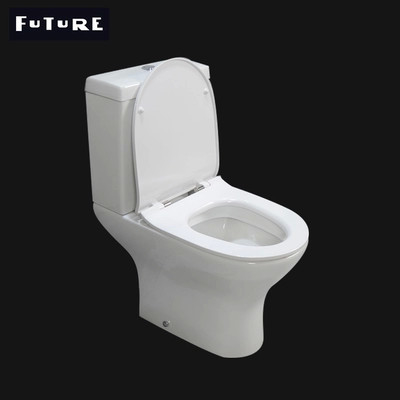 WRAS Approved Two Piece Close Coupled Short Projection Wc P Tap  Dual Flush Cistern