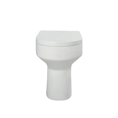 anti Scratch  One Piece Smooth Glazed Back to Wall Toilet WC  365mm wide