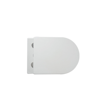 anti Scratch  One Piece Smooth Glazed Back to Wall Toilet WC  365mm wide