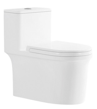 CE 710mm Height Siphonic Water Closet With S-Trap Comfortable  Use