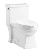 20-30KG Smooth Glazed One Piece Water Closet With WARS Approved Flush Fitting