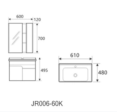 ISO9001 Philippine Washbasin Mirrored Bathroom Vanity Cabinets Automatic Deodorization