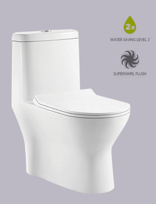 Excess Eddy 1 Piece Toilet With Super Swirl Flush Water Saving Design