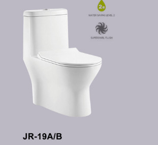 Automatic Deodorization One Piece Siphon Water Closet Serviceably