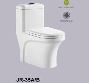 Water Saving Economic One Piece Siphon Jet Water Closet 680*375*745mm