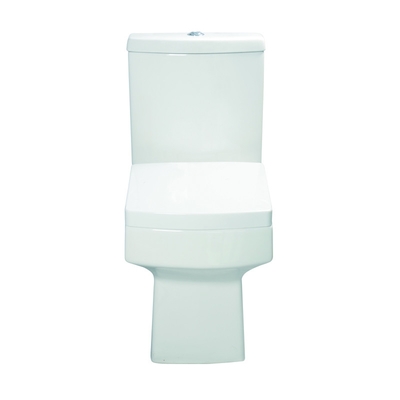 Short Projection White Ceramic Close Coupled Toilet with 4.5L/3L Water Consumption