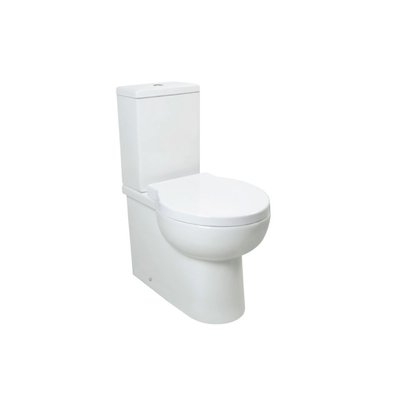 Back to Wall Short Projection Round Toilet with 4.5L/3L Water Consumption