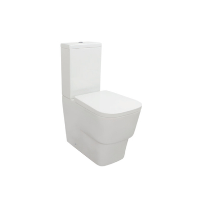 Ceramic Close Coupled Bathroom Toilet with 3/6L Flush Volume and &lt;50dB Noise Level