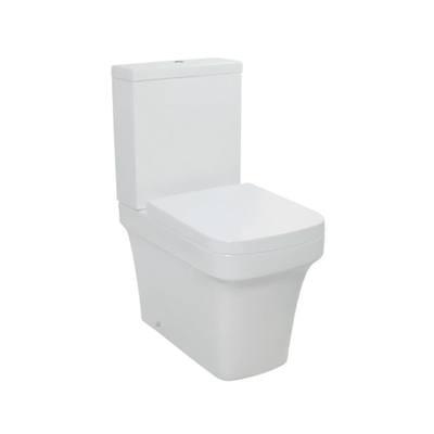 Shape:Round Ceramic Toilets WC with Dual Flush Functionality for Commercial Use