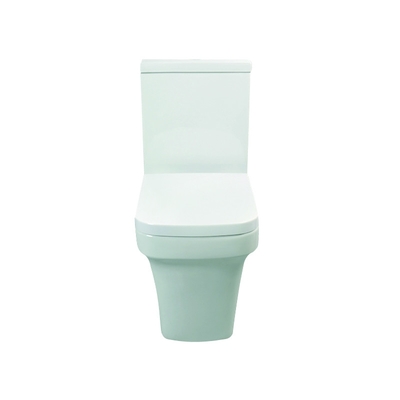 Shape:Round Ceramic Toilets WC with Dual Flush Functionality for Commercial Use