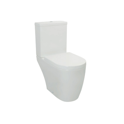 CE/RoHS/ISO9001 Certification Bottom Water Inlet 3/6L Flush Volume Close Coupled Bathroom Toilet